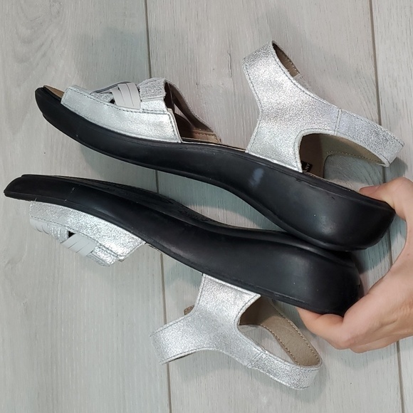 Romika Womens Comfort Many Leather Ankle Sandals Shoes sz 40/9-9.5 - Picture 7 of 13